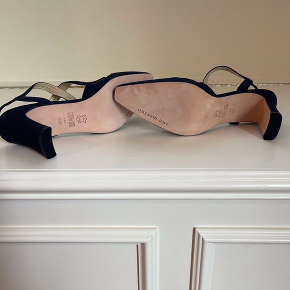 Ann Marino navy heels - Picture 5 of 6